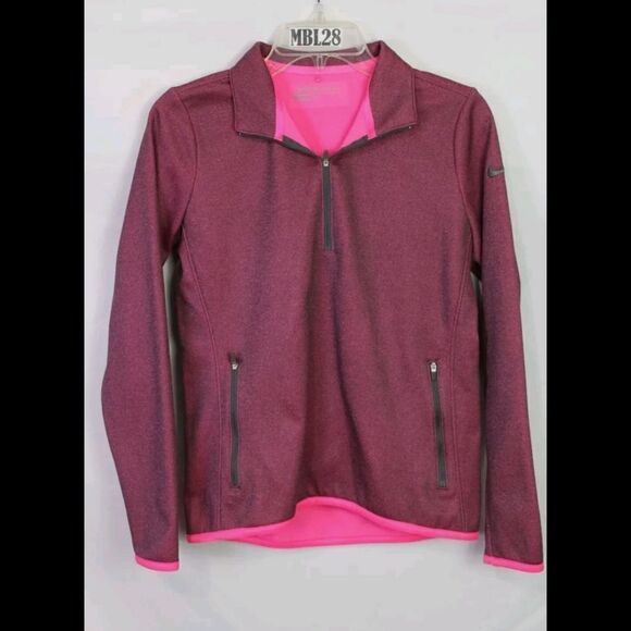 NIKE GOLF THERMA FIT 1/4 ZIP PULLOVER WOMENS SIZE M - Picture 1 of 7